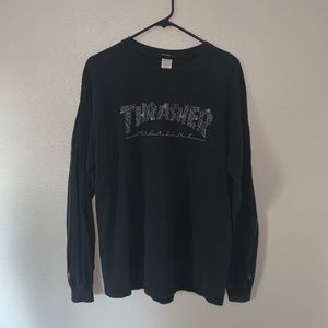 Thrasher long sleeve tee size L